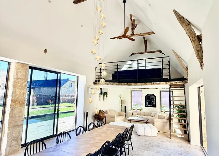 Vila Luceo Perigord 10p Piscine Clim